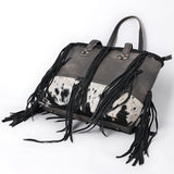 American Darling Tote Hair-on Genuine Western Suede Leather women bag