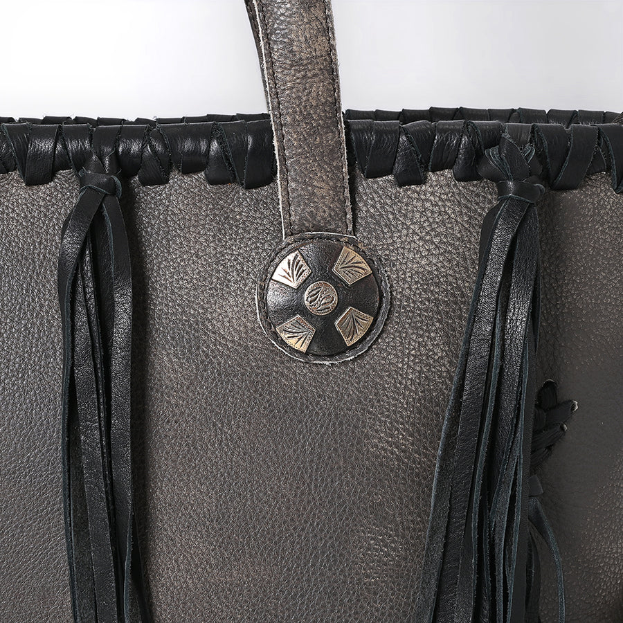American Darling Tote Hair On Genuine Leather Women Bag Western Handbag