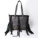 American Darling Tote Hair-on Genuine Western Suede Leather women bag