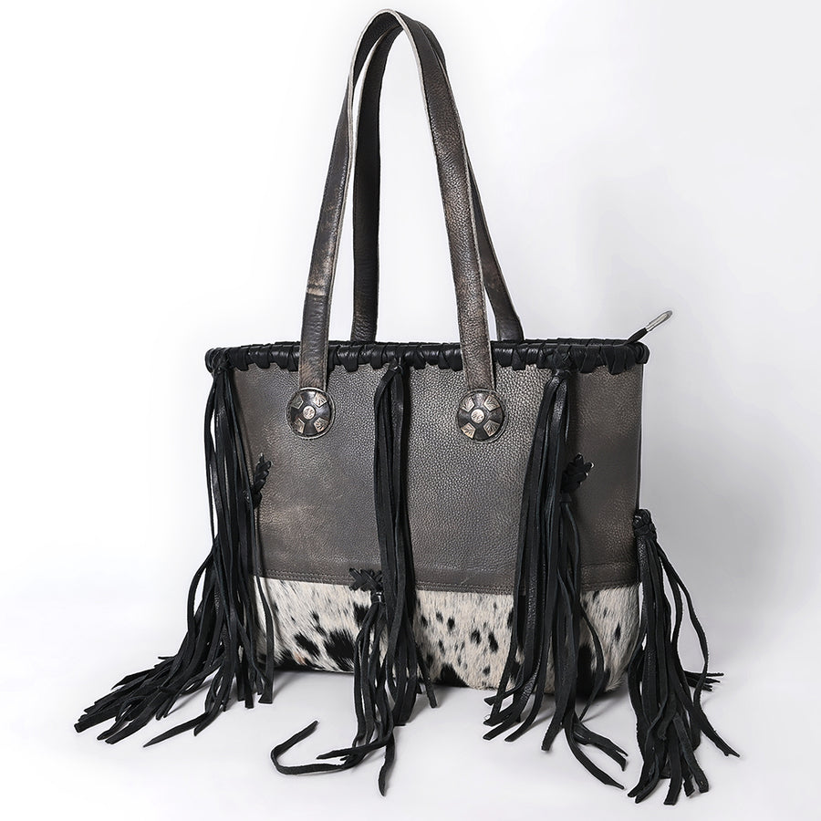American Darling Tote Hair On Genuine Leather Women Bag Western Handbag - Uhorse