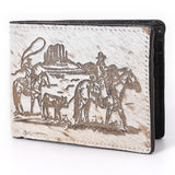 American Darling Wallet Hair-On Genuine Leather Women Bag Western Handbag Purse