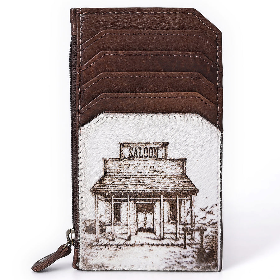 American Darling Card-Holder Stylish Hair-On Genuine Western Leather Women and Men | Card Holder Business Credit Sports