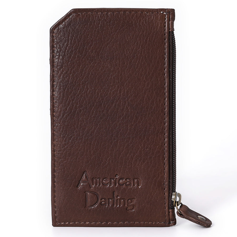 American Darling Card-Holder Stylish Hair-On Genuine Western Leather Women and Men | Card Holder Business Credit Sports