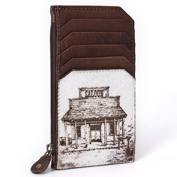 American Darling Card-Holder Stylish Hair-On Genuine Western Leather Women and Men - Uhorse