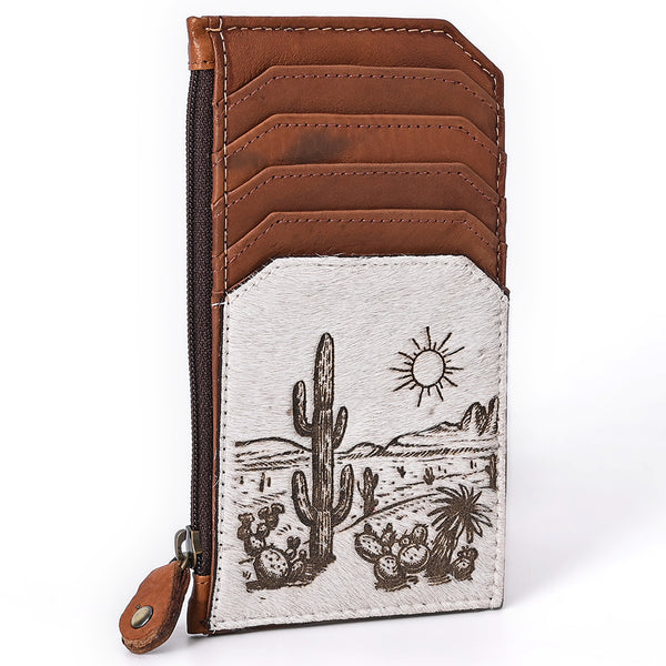 American Darling ADCCM101Q Card-Holder Hair On Genuine Leather women by Hilason – Cowboy and equestrian accessories