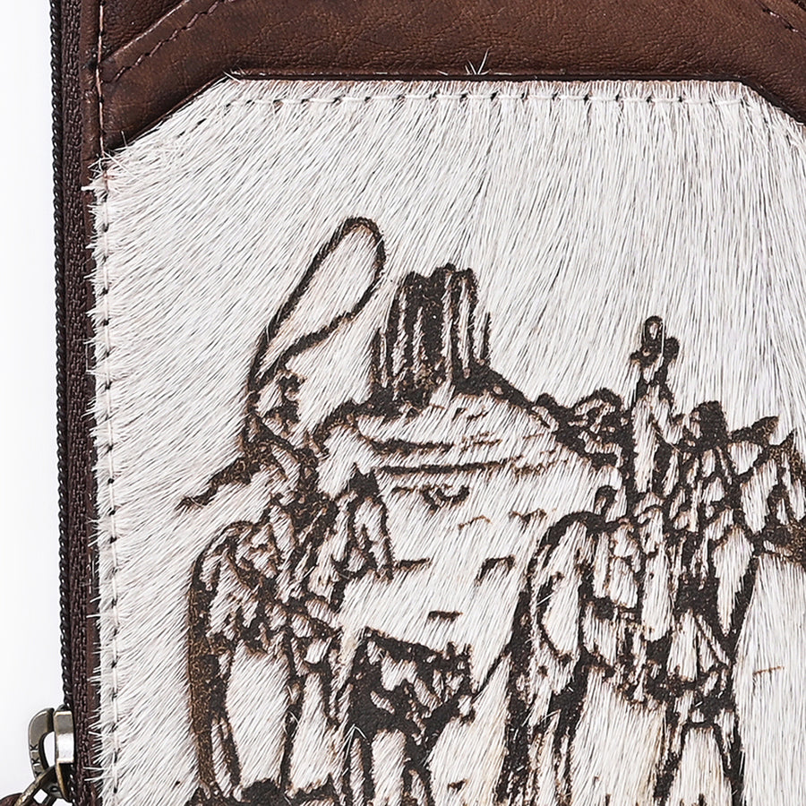 American Darling Card-Holder Hair On Genuine Leather women bag western handbag purse