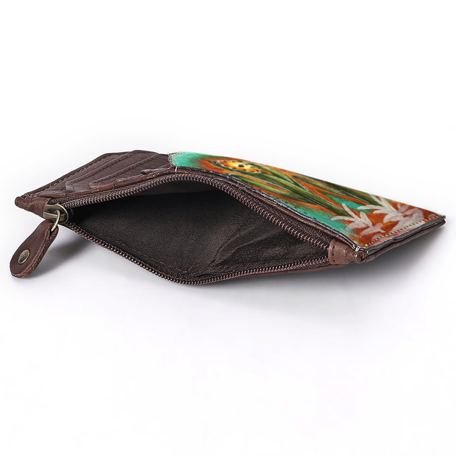 American Darling Card-Holder Western Stylish Printed Genuine Leather Women & Men Card Holder Business Credit Slim Debit