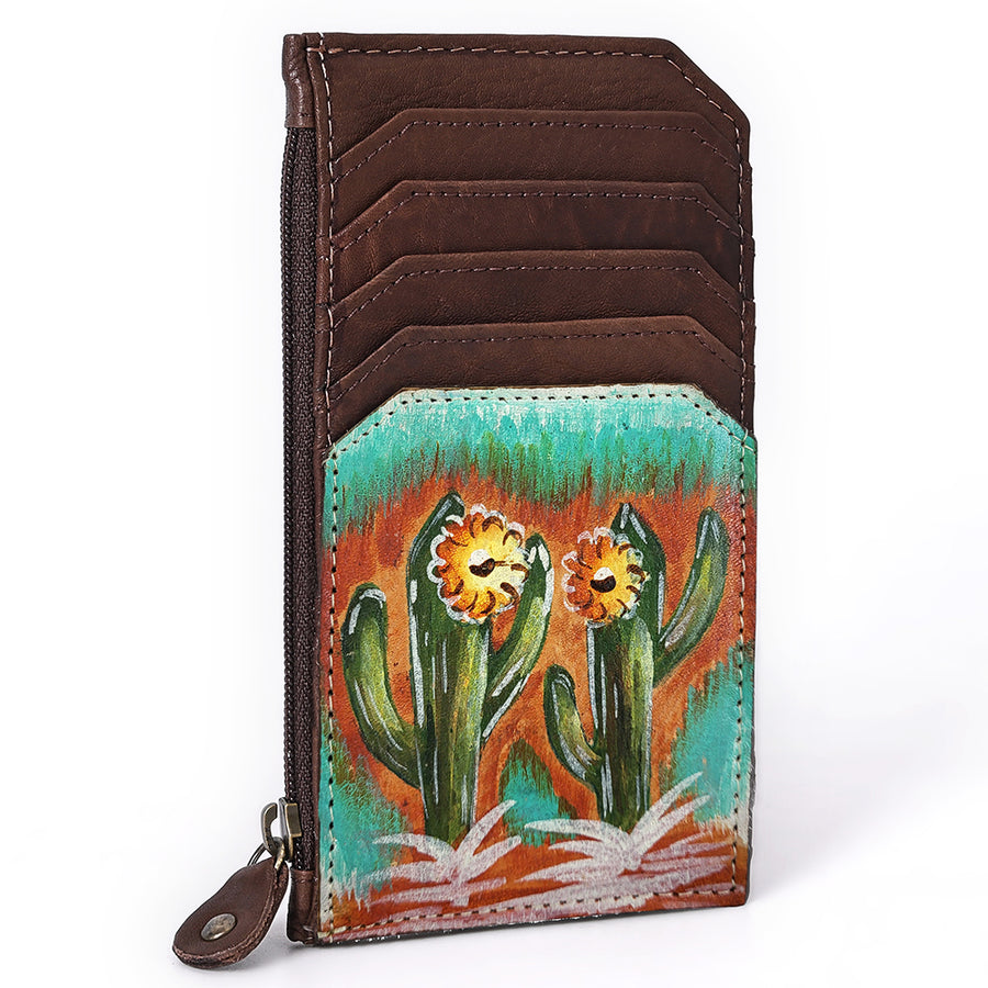 American Darling Card-Holder Western Stylish Printed Genuine Leather Women and Men - Uhorse