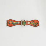 American Darling I watch strap Hand Painted American Genuine Leather Vegetable-Tanned Western Band