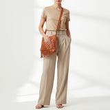 American Darling Crossbody Genuine Leather women bag western handbag purse