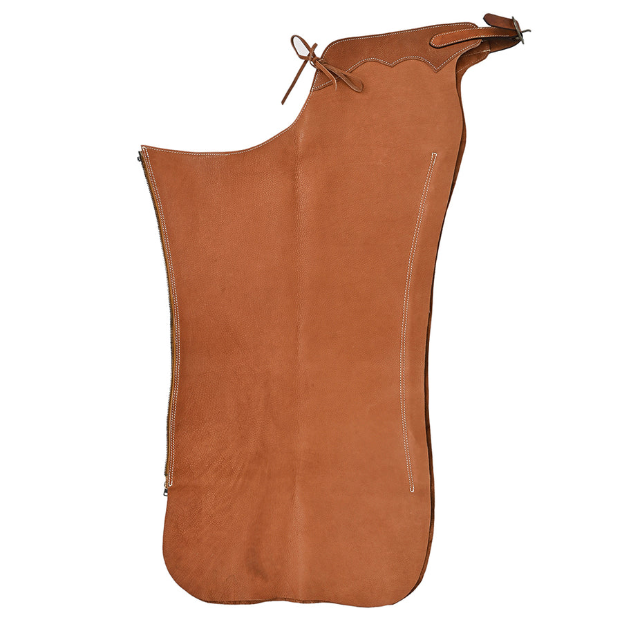 HILASON Western Horse Bull Riding Adult Rodeo Genuine Handmade Leather Chaps - Uhorse