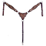 COMFYTACK H. Floral Hand Carved Headstall Breast Collar Genuine by Hilason – Cowboy and equestrian accessories