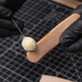 Angelus Burnishing Gum Leather Edge Finish Clear | Turns Edges to Smooth & Glossy 4oz (118mL)