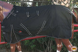 84 In HILASON 1200D Winter Waterproof Poly Horse Turnout Blanket Black