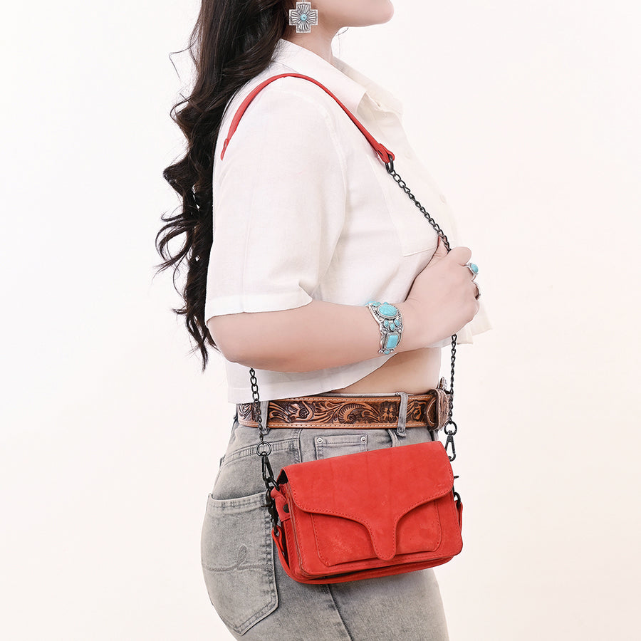 American Darling Evening Bag Genuine Western Leather Women Bag Western Handbag Purse | Crossbody Bag
