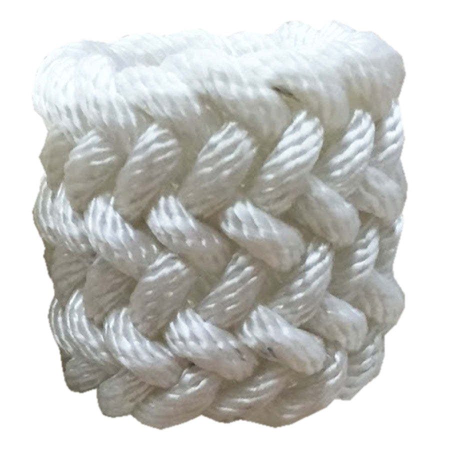 GEAR Nylon Braided Horn Knot White - Uhorse
