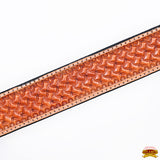 HILASON Western Horse Headstall & Breast Collar American Leather Floral Carving