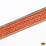 HILASON Western Horse Headstall & Breast Collar American Leather Floral Carving