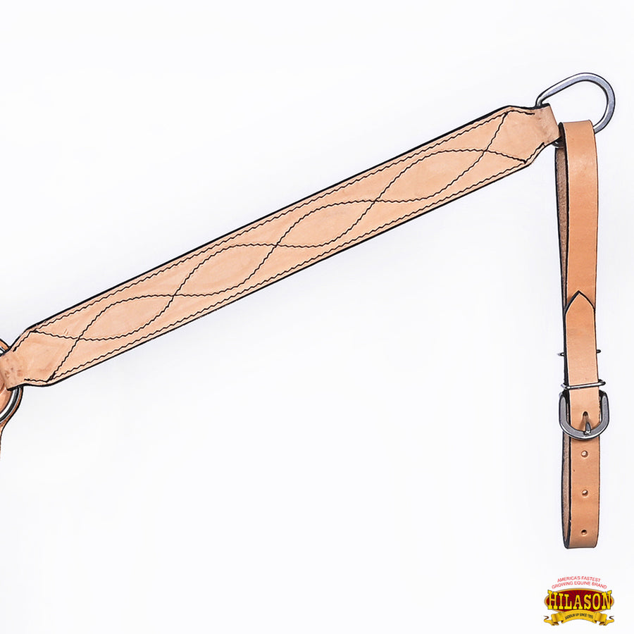 HILASON Western Horse Headstall Breast Collar Set American Leather | Tack for Horse