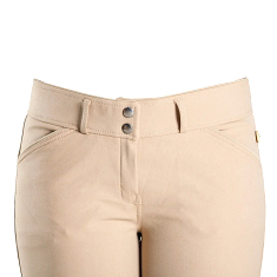 36" DEVON AIRE Signature Woven Show Breech Stretchy Tan - Uhorse
