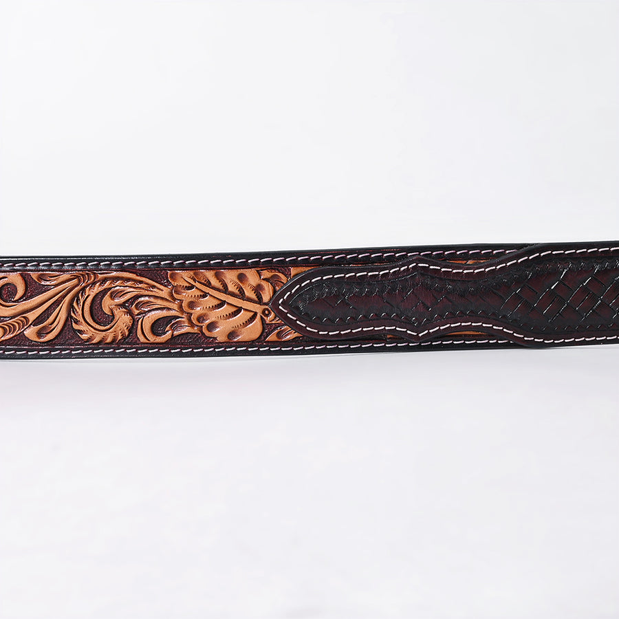 American Darling Beautifully Hand tooled Leather Unisex Belt| Western Belt | Handcrafted