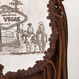 American Darling Messenger Hair On Genuine Leather Western Women Bag Handbag Purse | for Cute