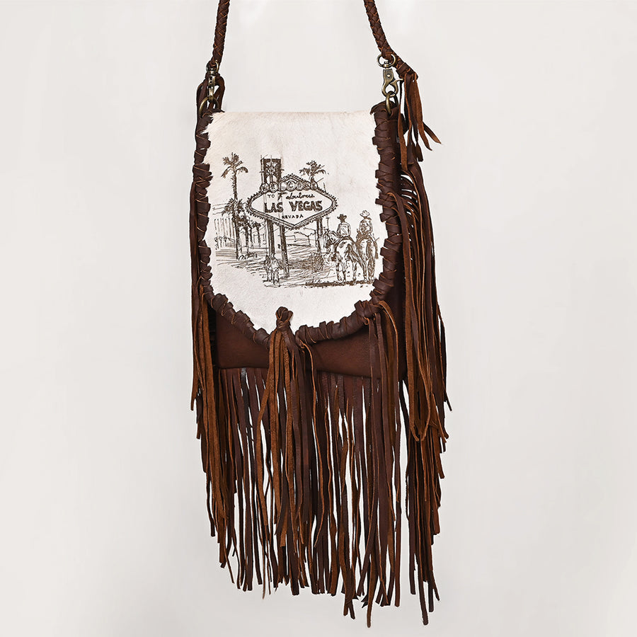 American Darling Messenger Hair On Genuine Leather Western Women Bag Handbag Purse | for Cute - Uhorse