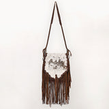American Darling Messenger Hair On Genuine Leather Western Women Bag Handbag Purse | for Cute
