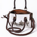 American Darling Tote Hair on Genuine Leather Western Women Bag Handbag Purse | Travel Bags College Casual