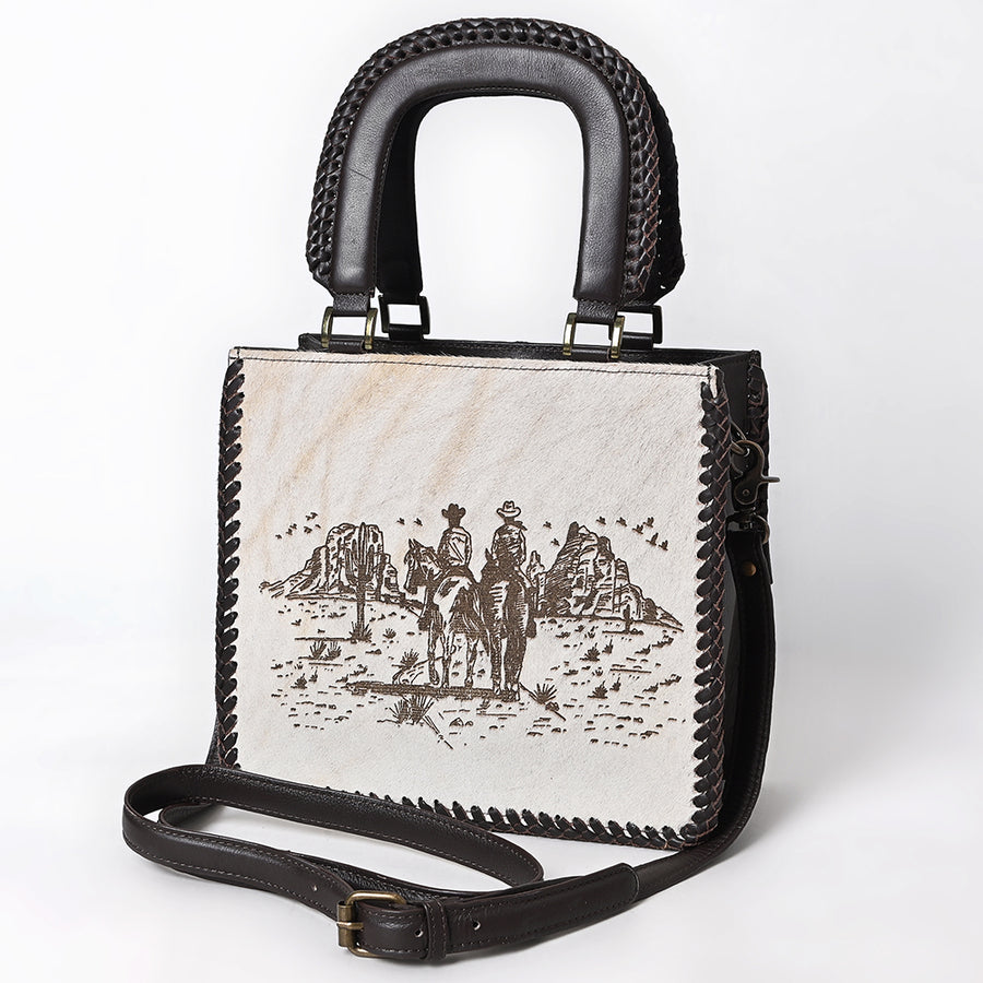 American Darling Tote Hair on Genuine Leather Western Women Bag Handbag Purse | Travel Bags College Casual - Uhorse