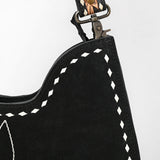 American Darling Hobo Suede Hand Tooled Genuine Leather Women Bag Western Handbag Purse