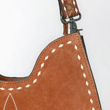 American Darling Hobo Suede Hand Tooled Genuine Leather Women Bag Western Handbag Purse