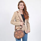 American Darling Canteen Bag Beautifully Hand Tooled Leather women