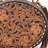 American Darling Canteen Bag Beautifully Hand Tooled Leather women