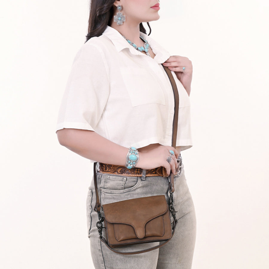 American Darling Evening Bag Genuine Western Leather Women Handbag Purse