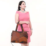 OHLAY OHZX130 Tote Genuine Leather Women Bag Western Handbag Purse