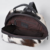 OHLAY Backpack Hand Tooled Hair-On Genuine Leather Women Bag Western Handbag Purse