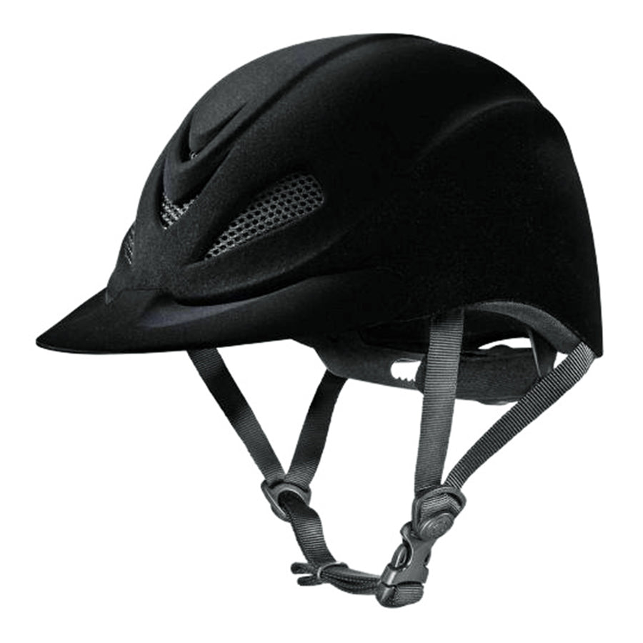 Troxel Incredible Comfort Spirit Horse Riding Lightweight Protective Helmet X-Small Black - Uhorse