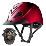 Troxel Incredible Comfort Spirit Horse Riding LIBERTY RUBY Protective Helmet Red