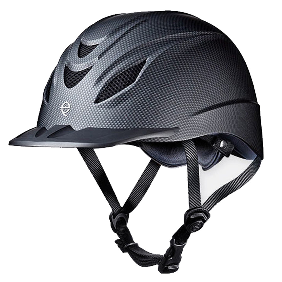 Troxel Incredible Comfort Spirit Horse Riding Lightweight Protective Helmet Black - Hilason