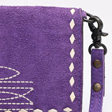 American Darling Western Small Cross Body Genuine Leather Handbag Purse Wallet Bag For Women Girls