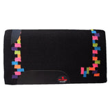 HILASON Western Horse Saddle Blanket Pad Acrylic Wool Rodeo Black