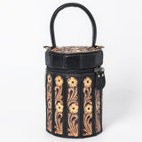 American Darling Jewelry Case Hand Tooled Genuine Leather women bag western handbag purse