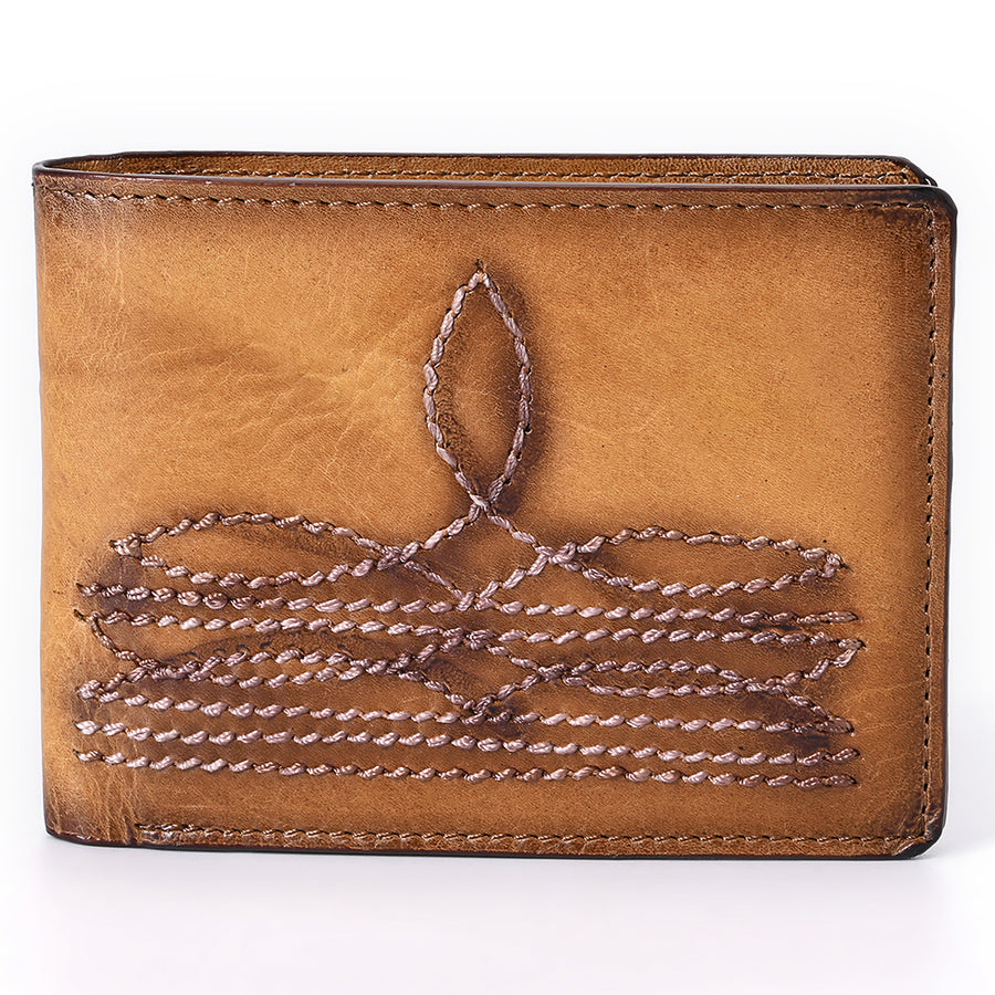 American Darling Wallet Genuine Leather Bifold For Men & Women Unisex Purse
