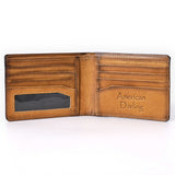American Darling Wallet Genuine Leather Bifold For Men & Women Unisex Purse