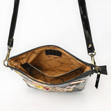 American Darling Genuine Leather Cross body Bag Handcrafted Embroidery Eco-Friendly Vegetable Tanned Full Grain Leather