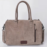 American Darling Duffel Suede Genuine Leather Women Bag Western Handbag Purse