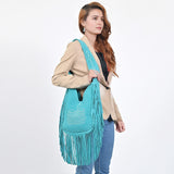 American Darling Hobo Suede Genuine Leather Women Bag Western Handbag Purse