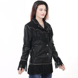 American Darling ADJKT048 Genuine Suede leather Women shirt  jacket  dress ladies girl