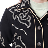 American Darling ADJKT064 Genuine Suede leather Women shirt jacket dress ladies girl
